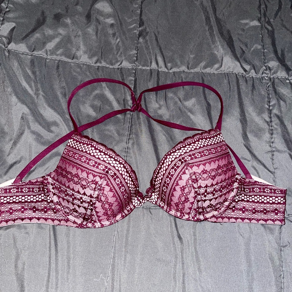 Victoria’s Secret cross strap push-up bra